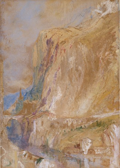 A Valley in the Alps by Joseph Mallord William Turner